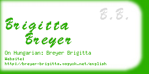 brigitta breyer business card